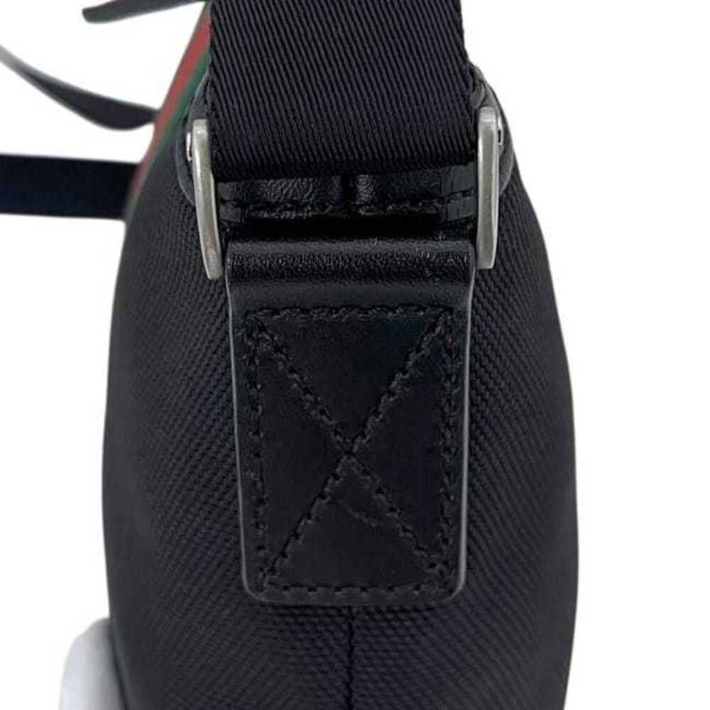GUCCI Authentic Black Leather Shoulder Bag - Picture 7 of 11